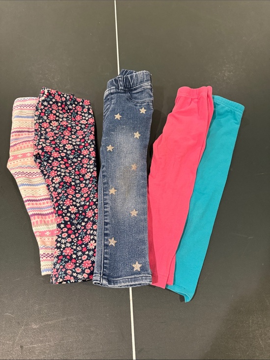GAP Other - Gap star print jeans, fleece lined leggings, stretchy leggings 2T